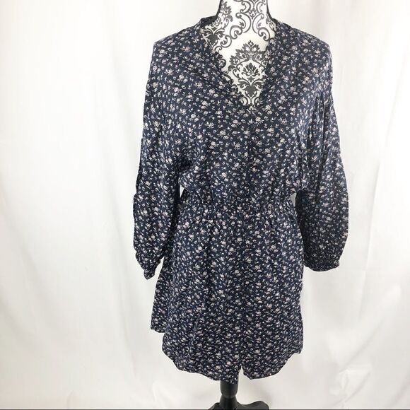 Joie Galani Balloon Sleeve Floral Midi Dress - Picture 3 of 10